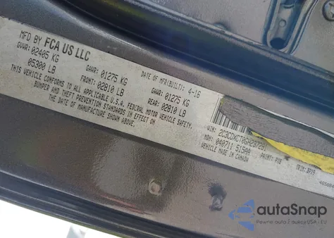 2016 Dodge Charger R/T from USA, damaged, VIN 2C3CDXCT0GH237291